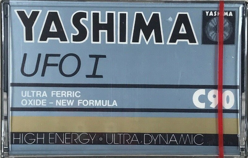 Compact Cassette Yashima UFO I 90 Type I Normal 1979 UK