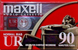 Compact Cassette Maxell UR 90 Type I Normal 2002 North America