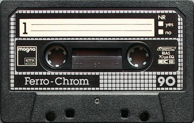Compact Cassette Magna 90 Type III Ferro Chrome 1979 Yugoslavia