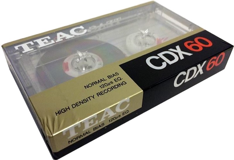 Compact Cassette Teac CDX 90 Type I Normal 1989 Europe