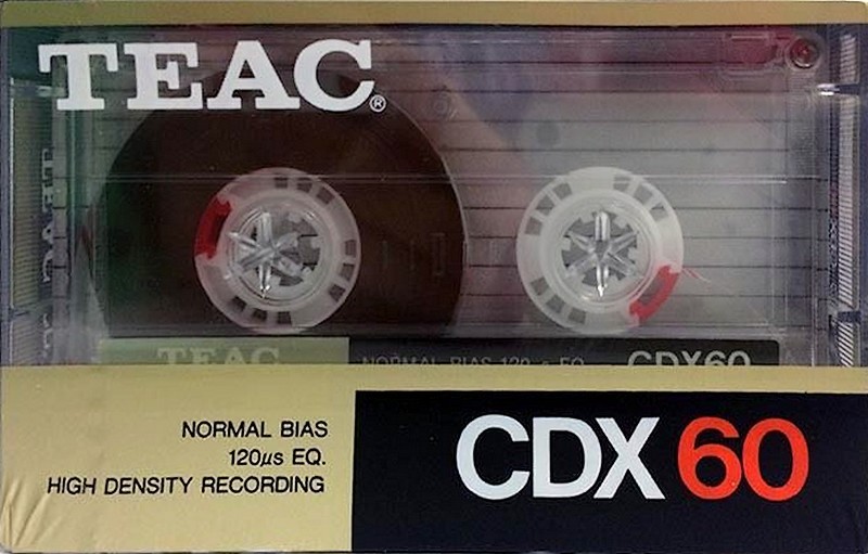 Compact Cassette Teac CDX 90 Type I Normal 1989 Europe
