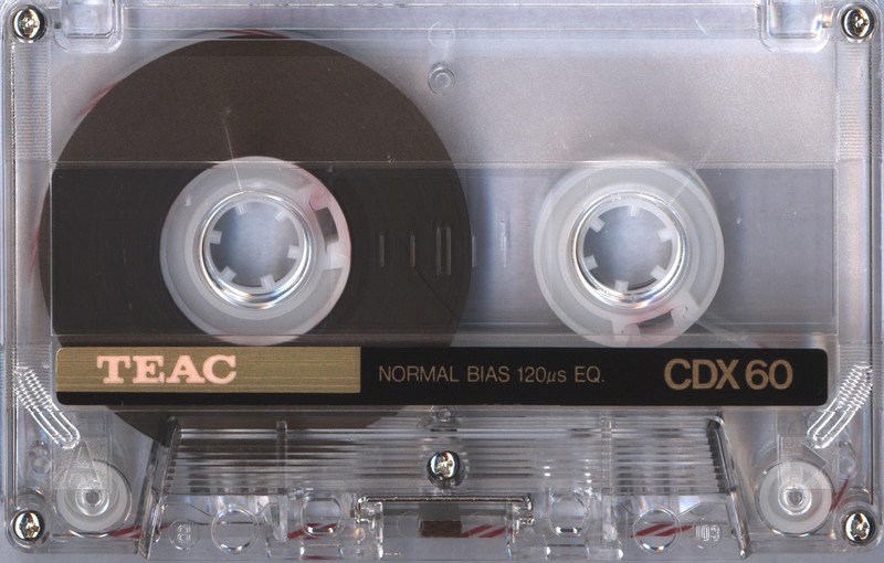 Compact Cassette Teac CDX 90 Type I Normal 1989 Europe
