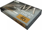 Compact Cassette TDK MA 46 "MA-46R" Type IV Metal 1992 Japan