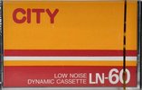 Compact Cassette City 60 Type I Normal 1980 Japan