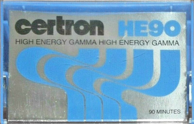Compact Cassette Certron HE 90 Type I Normal 1978 USA