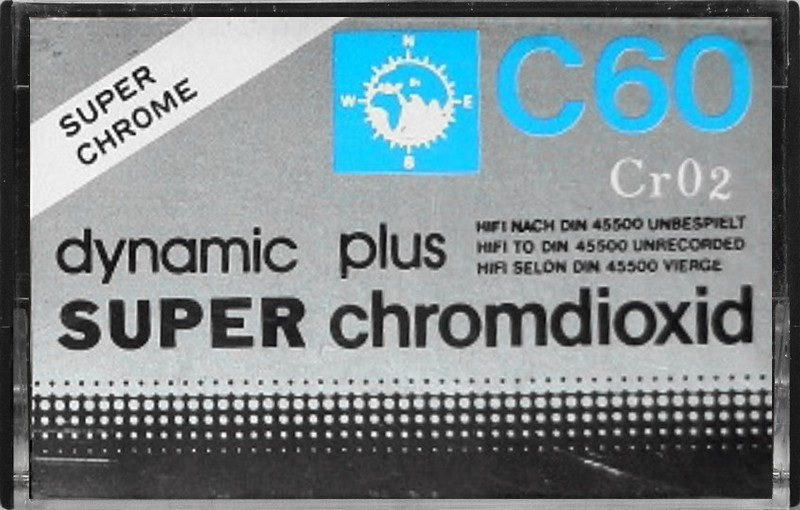 Compact Cassette Egro 60 Type II Chrome 1980 Germany