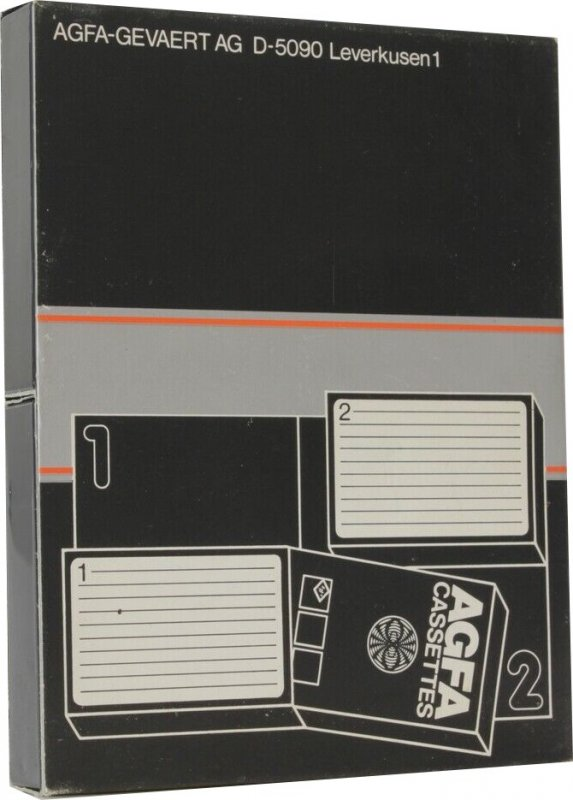 2 pack AGFA Super Ferro Dynamic I 90+6 Type I Normal 1978 Europe