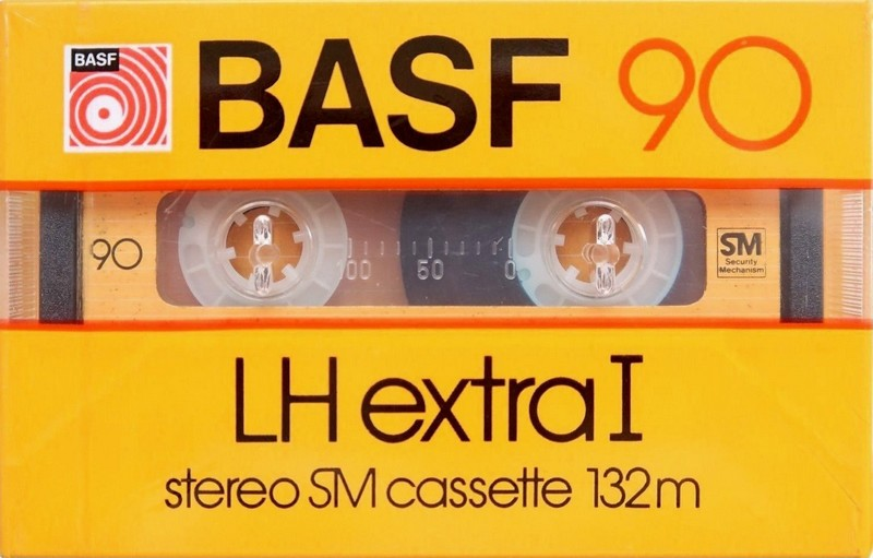 Compact Cassette BASF LH Extra I 90 Type I Normal 1982 Europe