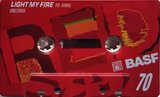 Compact Cassette BASF 70 "Light my fire RED" Type I Normal Germany