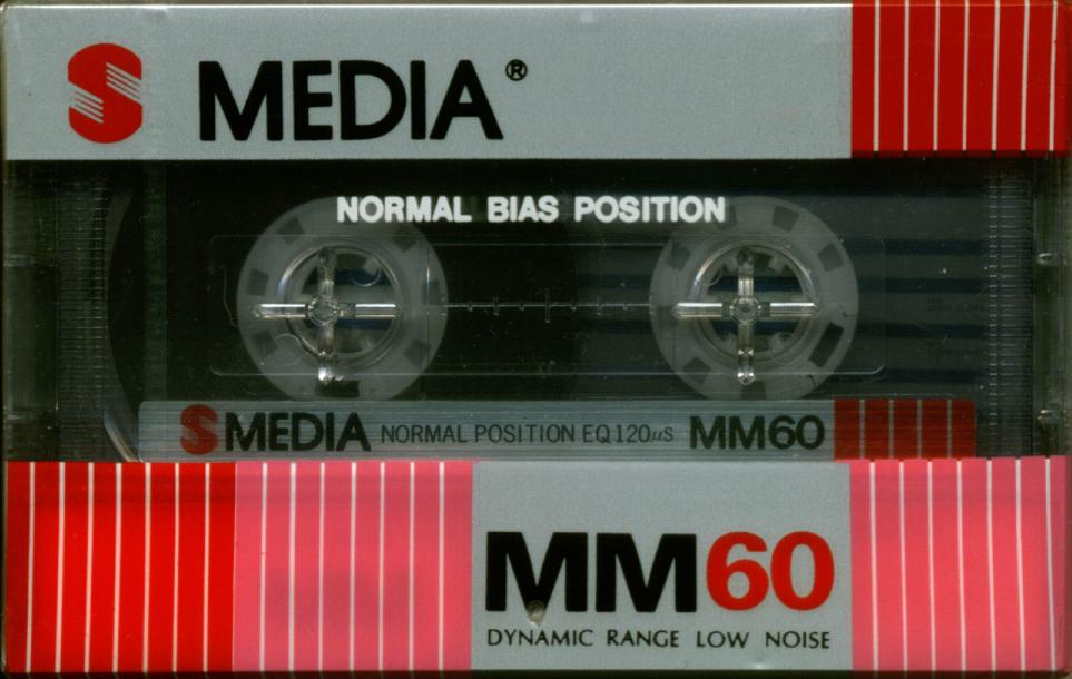 Compact Cassette Media MM 60 Type I Normal 1986 South Korea