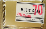 Compact Cassette Maxell Music Gear 70 "MG2-70" Type II Chrome 2000 Japan