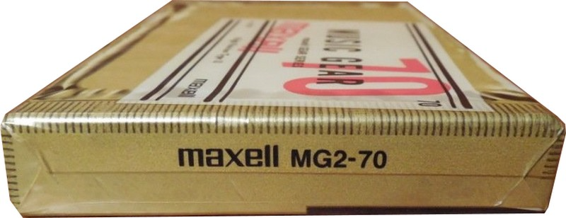 Compact Cassette Maxell Music Gear 70 "MG2-70" Type II Chrome 2000 Japan