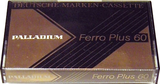 Compact Cassette Palladium Ferro Plus 60 Type I Normal 1983 Europe