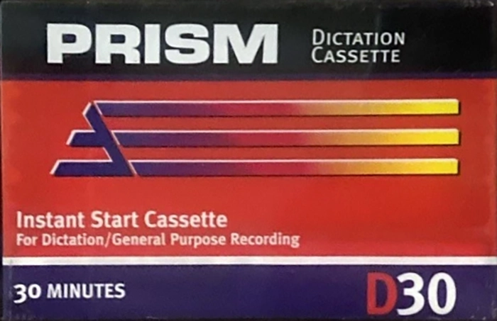 Compact Cassette Prism D 30 Type I Normal USA