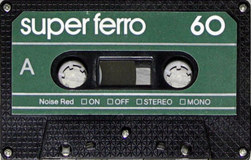 Compact Cassette Silver Sound Super Ferro 60 Type I Normal 1987 Germany