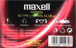 Compact Cassette Maxell S 90 Type I Normal 2002 Worldwide