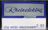 Compact Cassette Rheinelektra 60 Type I Normal Germany