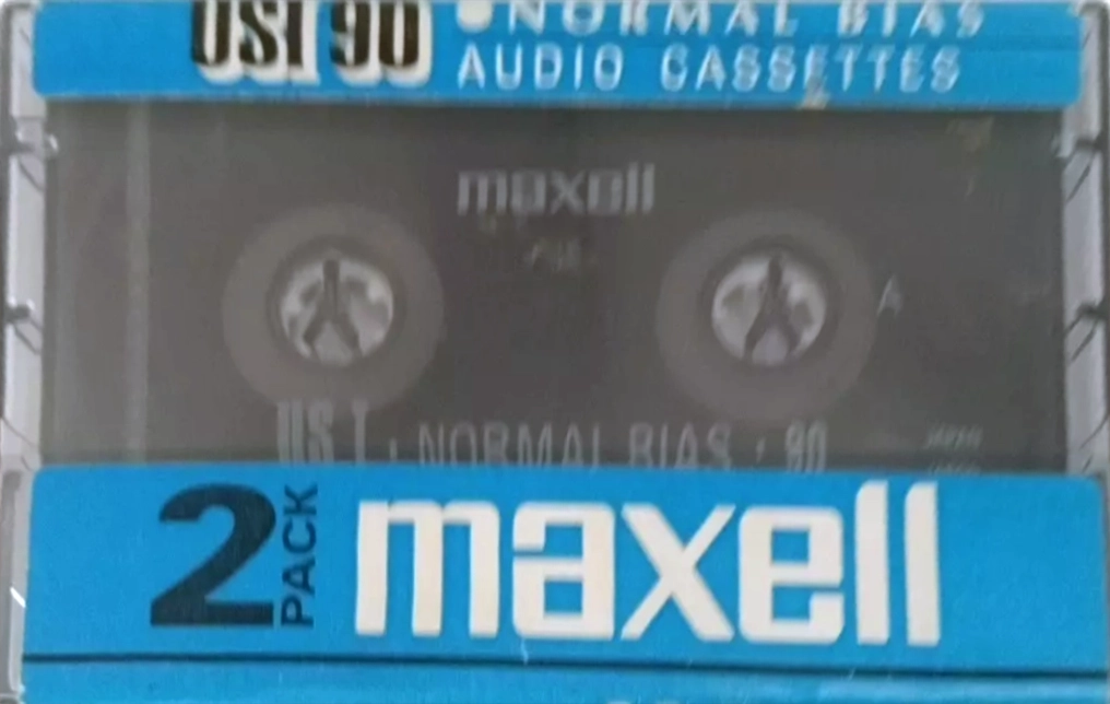 2 pack Maxell US 90 "US I" Type I Normal 1991 North America
