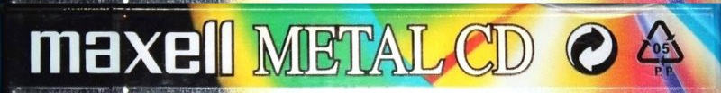 Compact Cassette Maxell Metal CD 60 Type IV Metal 1996 Europe
