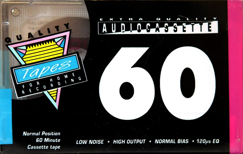 Compact Cassette Walmart 60 Type I Normal USA