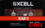 Compact Cassette Xcell XM-I 60 Type I Normal 1986 South Korea