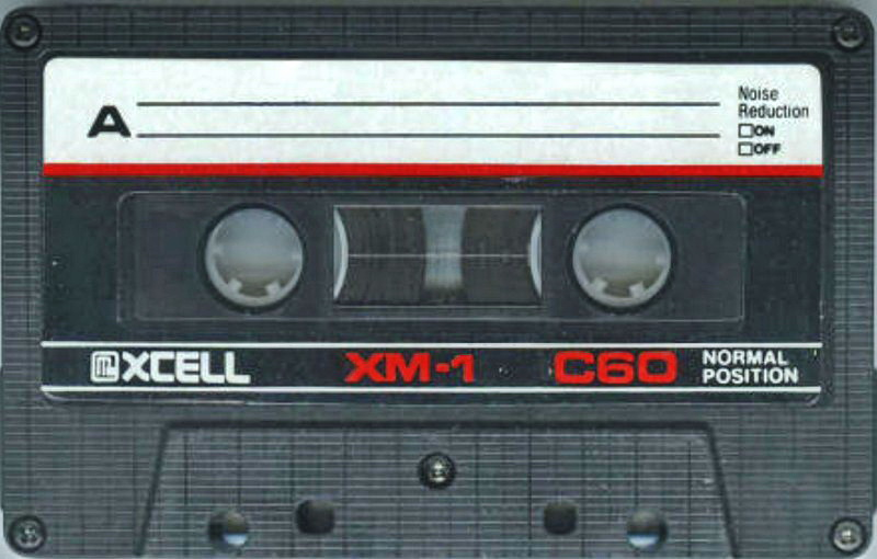 Compact Cassette Xcell XM-I 60 Type I Normal 1986 South Korea