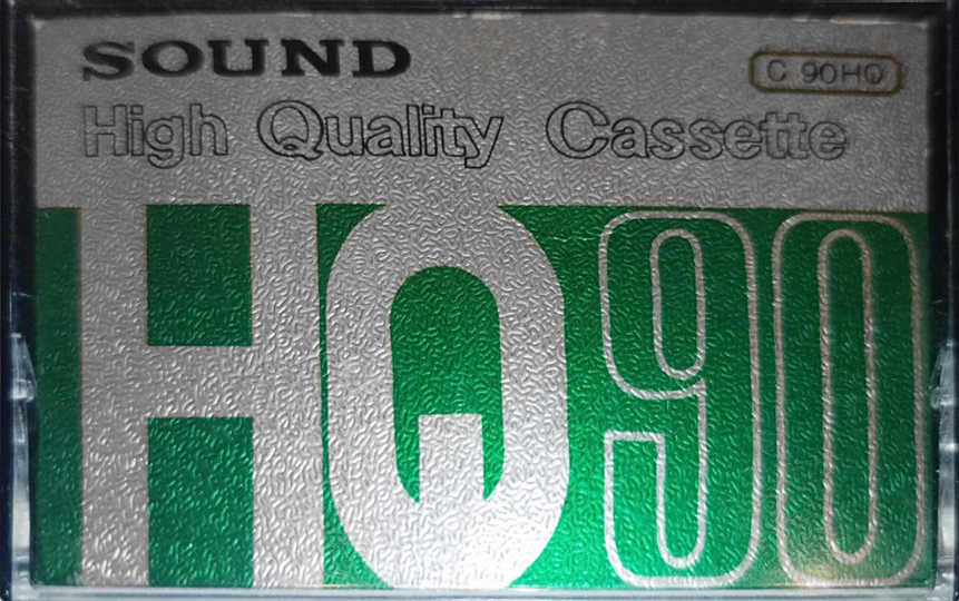 Compact Cassette Sound HQ 90 Type I Normal Japan