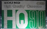Compact Cassette Sound HQ 90 Type I Normal Japan