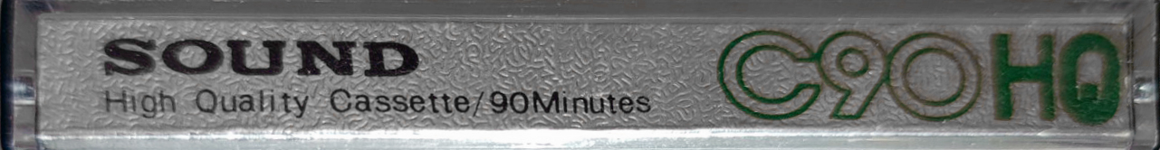 Compact Cassette Sound HQ 90 Type I Normal Japan