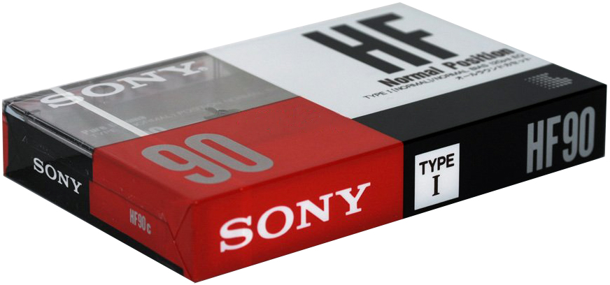Compact Cassette Sony HF 90 Type I Normal 1991 Japan