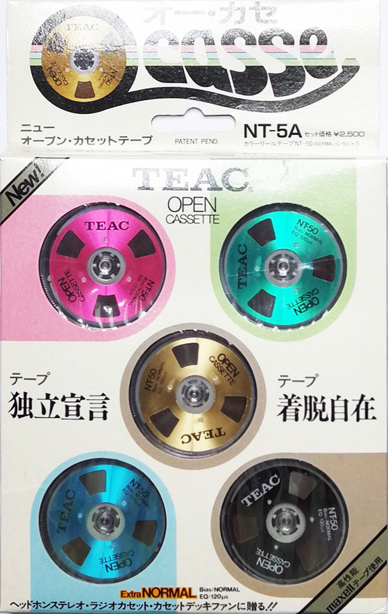 Blister Teac OC Open Cassette 50 "Casse NT-5A" Type I Normal 1983 Japan