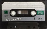 Compact Cassette Audi 90 Type I Normal Argentina