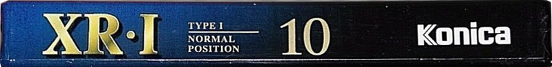 Compact Cassette Konica XR 10 "XR-I" Type I Normal 1990 Japan