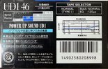 Compact Cassette Maxell UDI / UD1 46 Type I Normal 1988 Japan