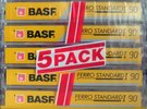 5 pack BASF Ferro Standard I 90 Type I Normal 1991 Europe