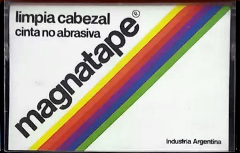 Compact Cassette Magnatape Cleaning Cassette Latin America