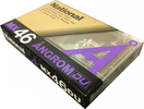 Compact Cassette National Angrom MX-DU 46 "RT-MX46DU" Type IV Metal 1985 Japan