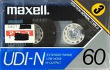 3 pack Maxell UDI-N 60 Type I Normal 1985 Japan