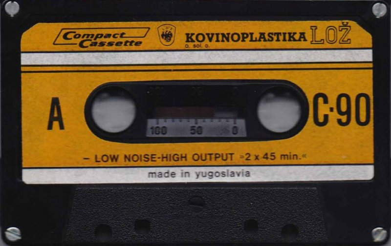 Compact Cassette Lož 90 Type I Normal Yugoslavia