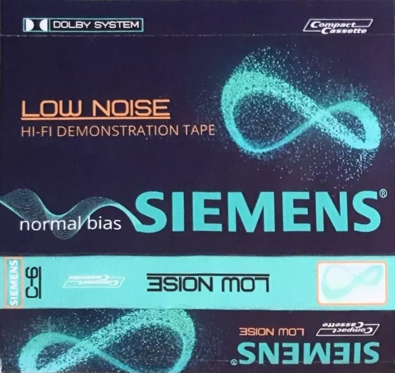 Compact Cassette Siemens 6 "Melodie" Demonstration Tape Germany