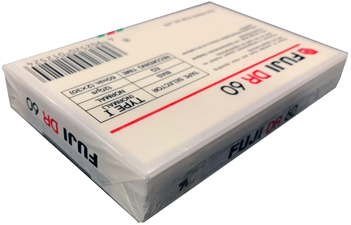 Compact Cassette Fuji DR 60 Type I Normal 1985 Europe