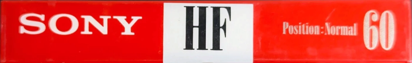 Compact Cassette Sony HF 60 Type I Normal 1992 Europe