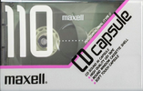 Compact Cassette Maxell CD Capsule 110 Type I Normal 1990 Europe