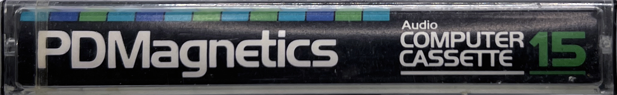 Compact Cassette PDM / PDMagnetics 15 Computer Cassette 1984 Europe