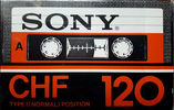 Compact Cassette Sony CHF 120 Type I Normal 1977 Japan