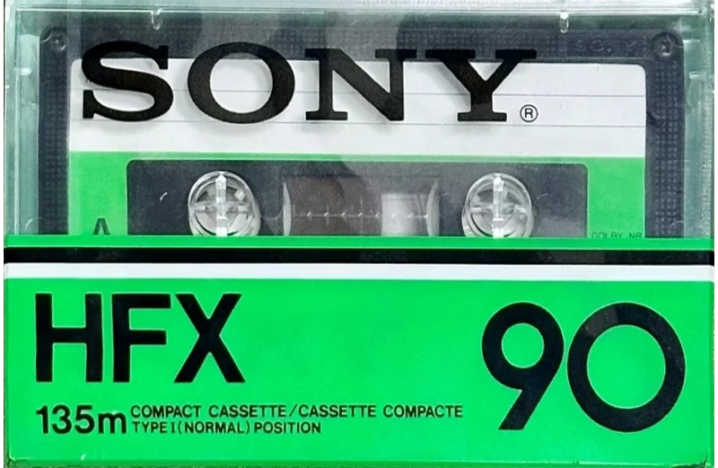 Compact Cassette Sony HFX 90 Type I Normal 1978 North America