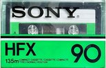 Compact Cassette Sony HFX 90 Type I Normal 1978 North America