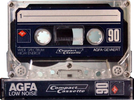 Compact Cassette AGFA 90 Type I Normal 1980 Germany