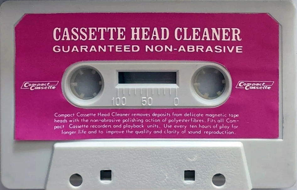Compact Cassette Agrule Cleaning Cassette Italy