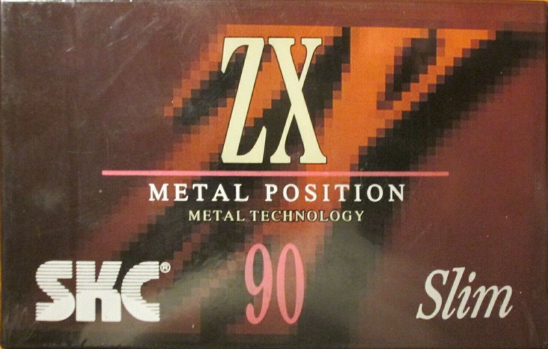 Compact Cassette SKC ZX 90 Type IV Metal 1995 Europe